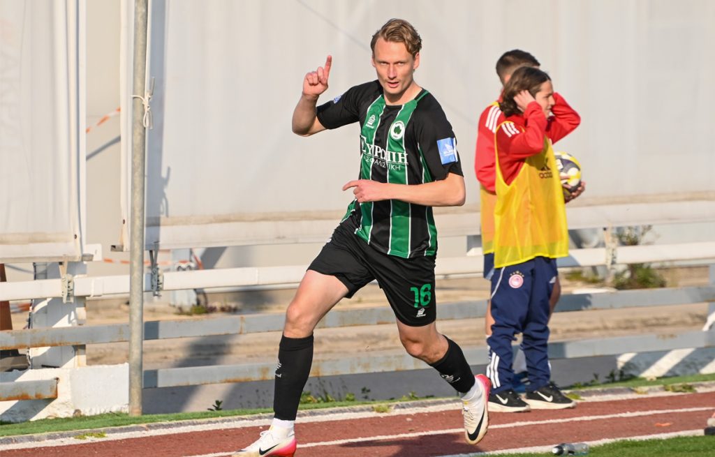 Πρώτη νίκη στα Play-offs με διπλό στου Ρέντη (0-3 τον Ολυμπιακό Β’)